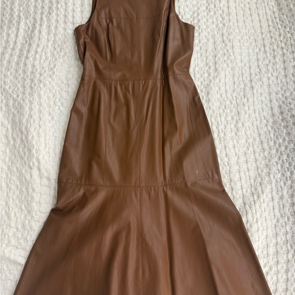 Daniel Cremieux Strapless Brown Dress